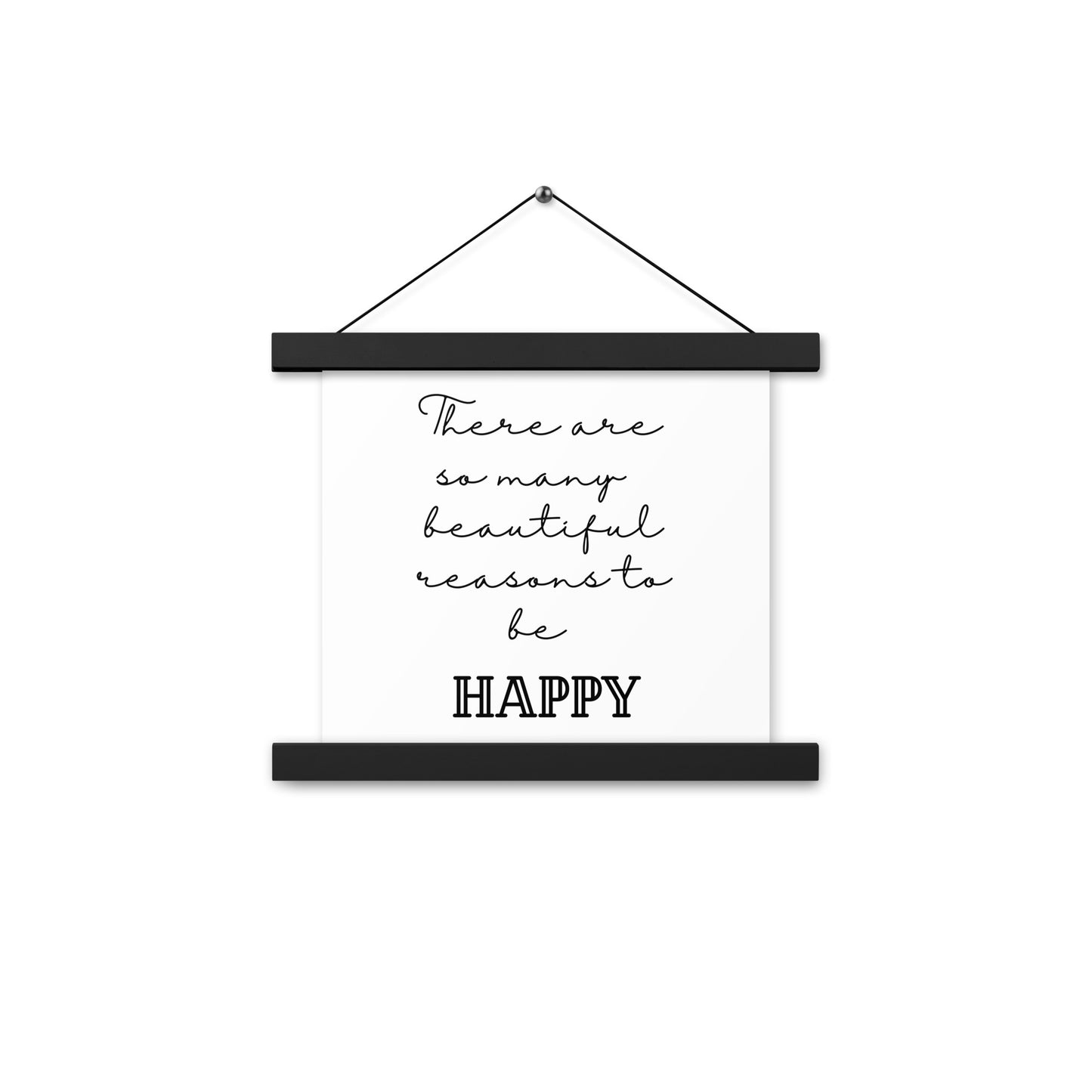 Hängeposter: There are so many beautiful reasons to be happy