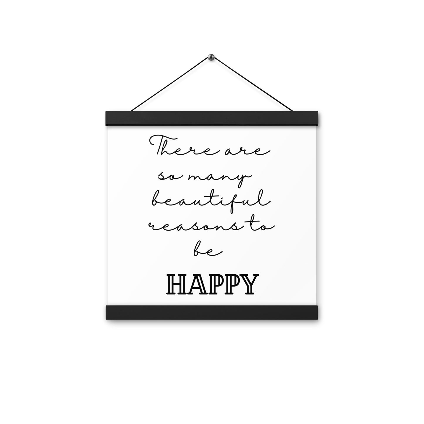 Hängeposter: There are so many beautiful reasons to be happy