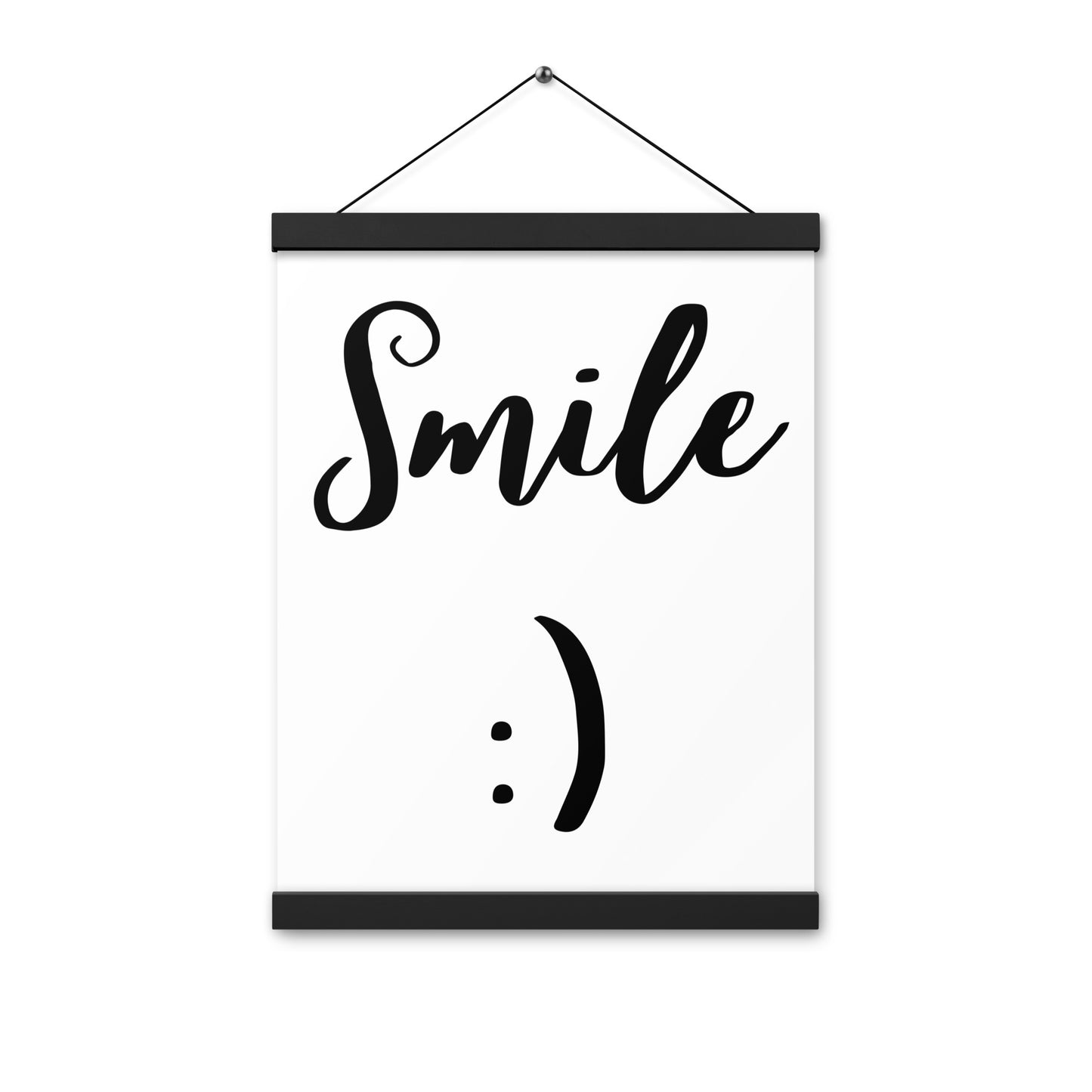 Hängeposter: Smile :)