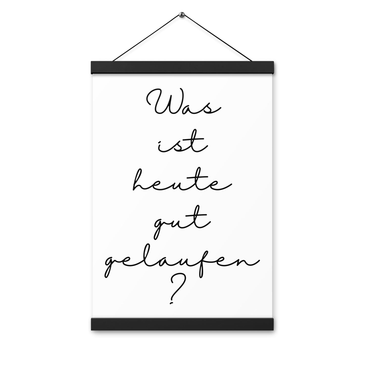 Hängeposter: Was ist heute gut gelaufen?