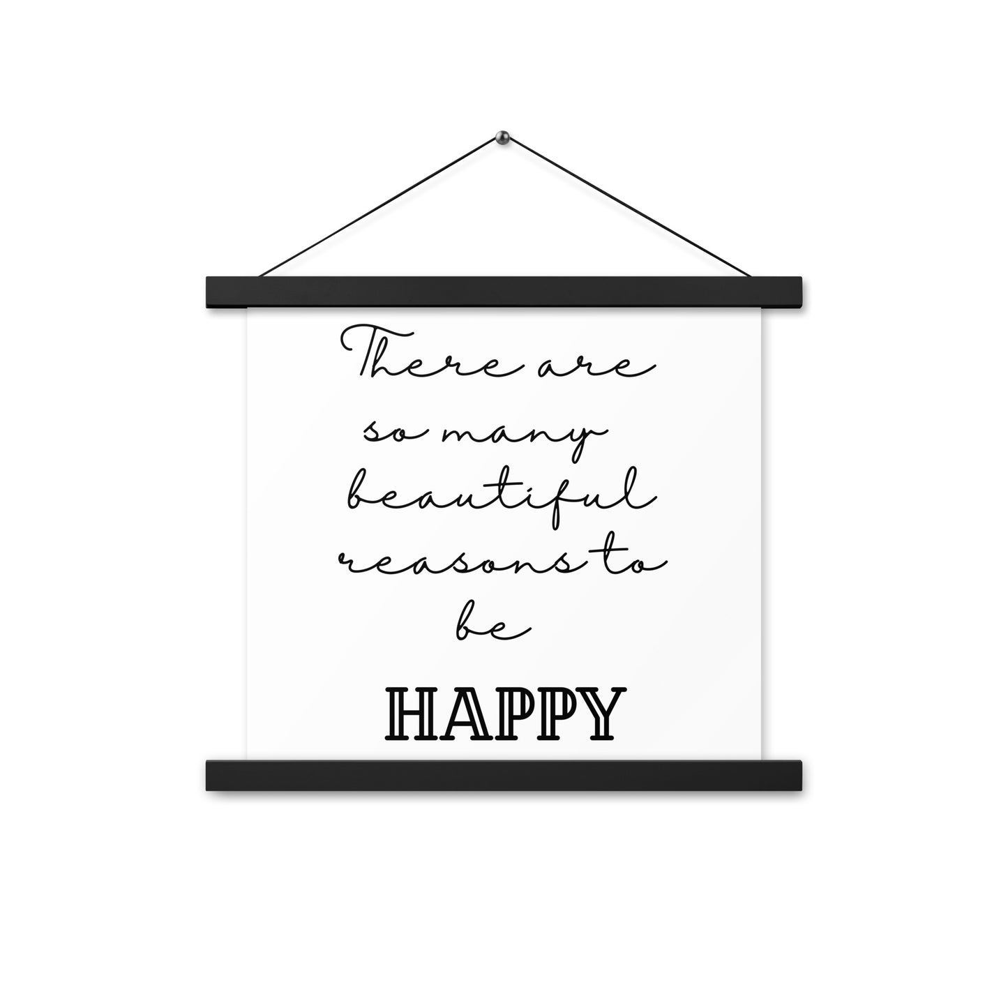 Hängeposter: There are so many beautiful reasons to be happy