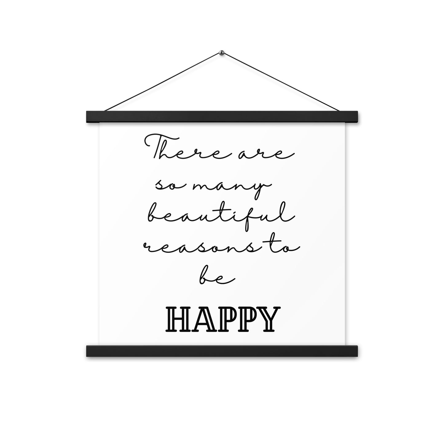 Hängeposter: There are so many beautiful reasons to be happy