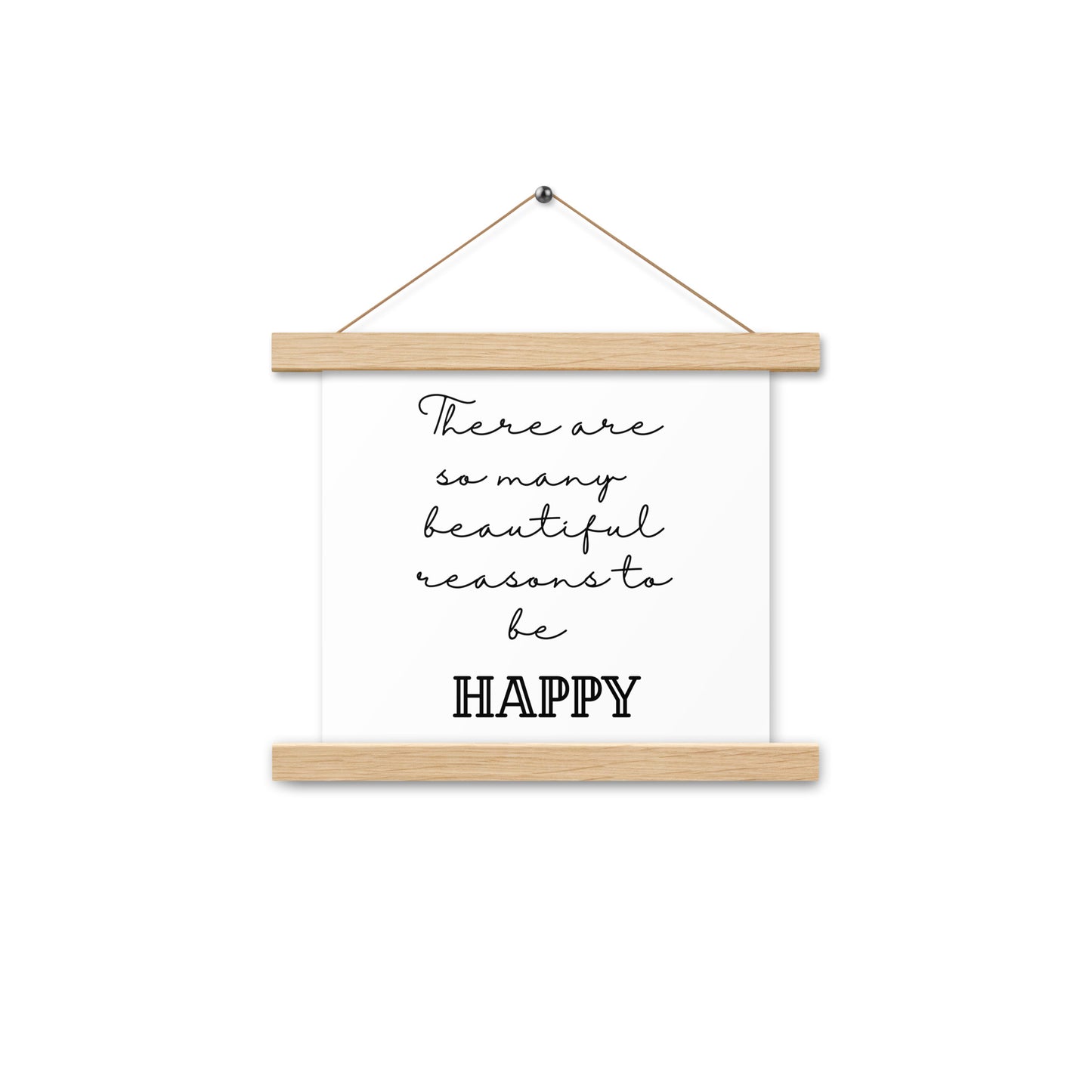 Hängeposter: There are so many beautiful reasons to be happy