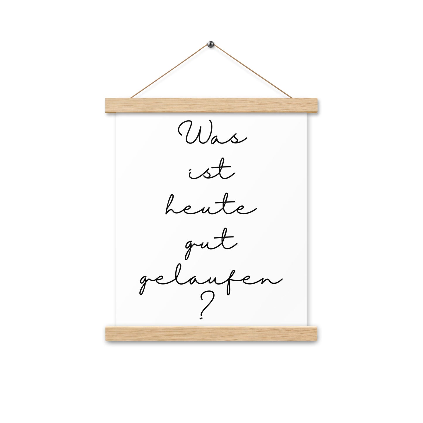 Hängeposter: Was ist heute gut gelaufen?