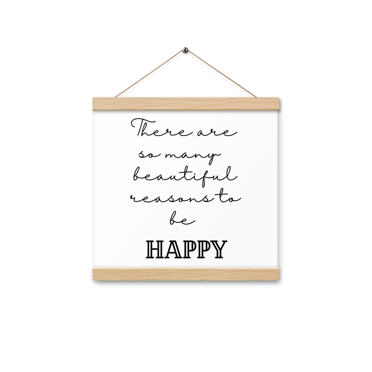 Hängeposter: There are so many beautiful reasons to be happy