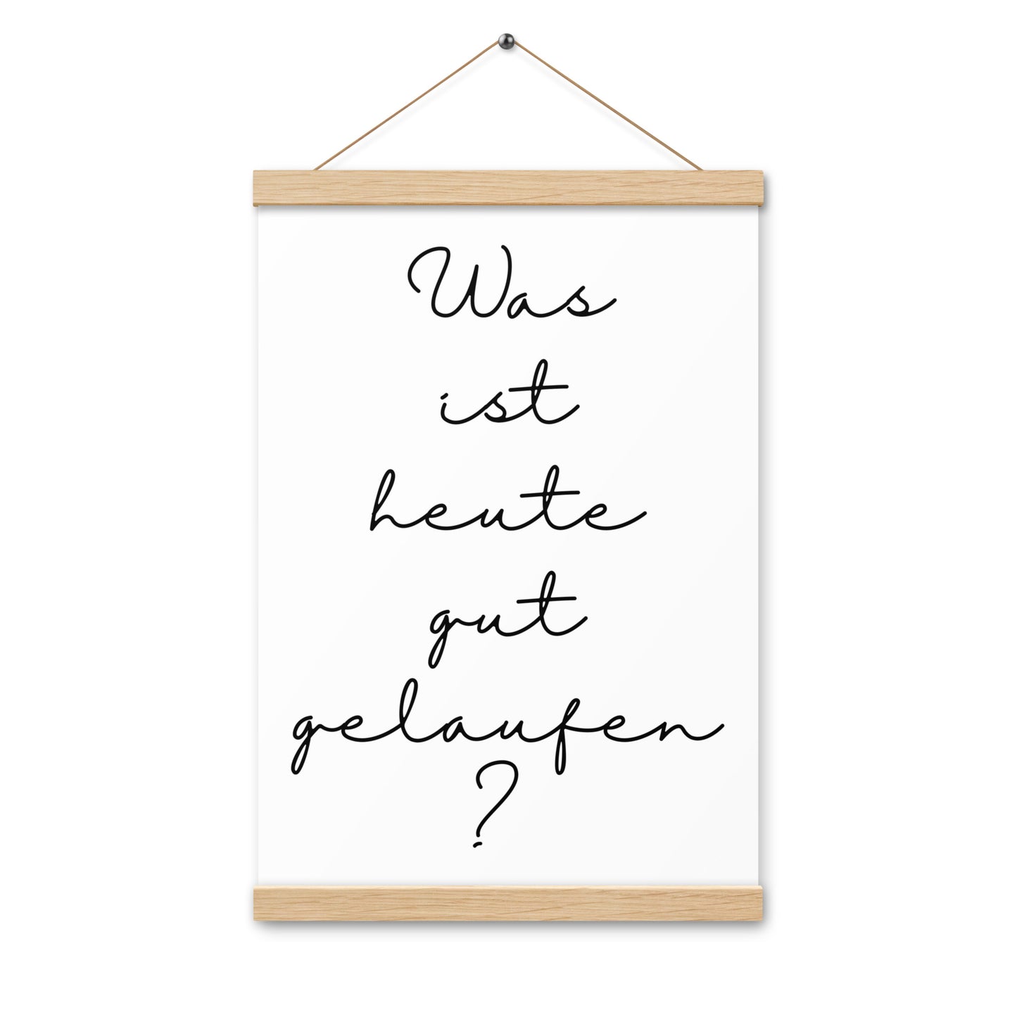 Hängeposter: Was ist heute gut gelaufen?