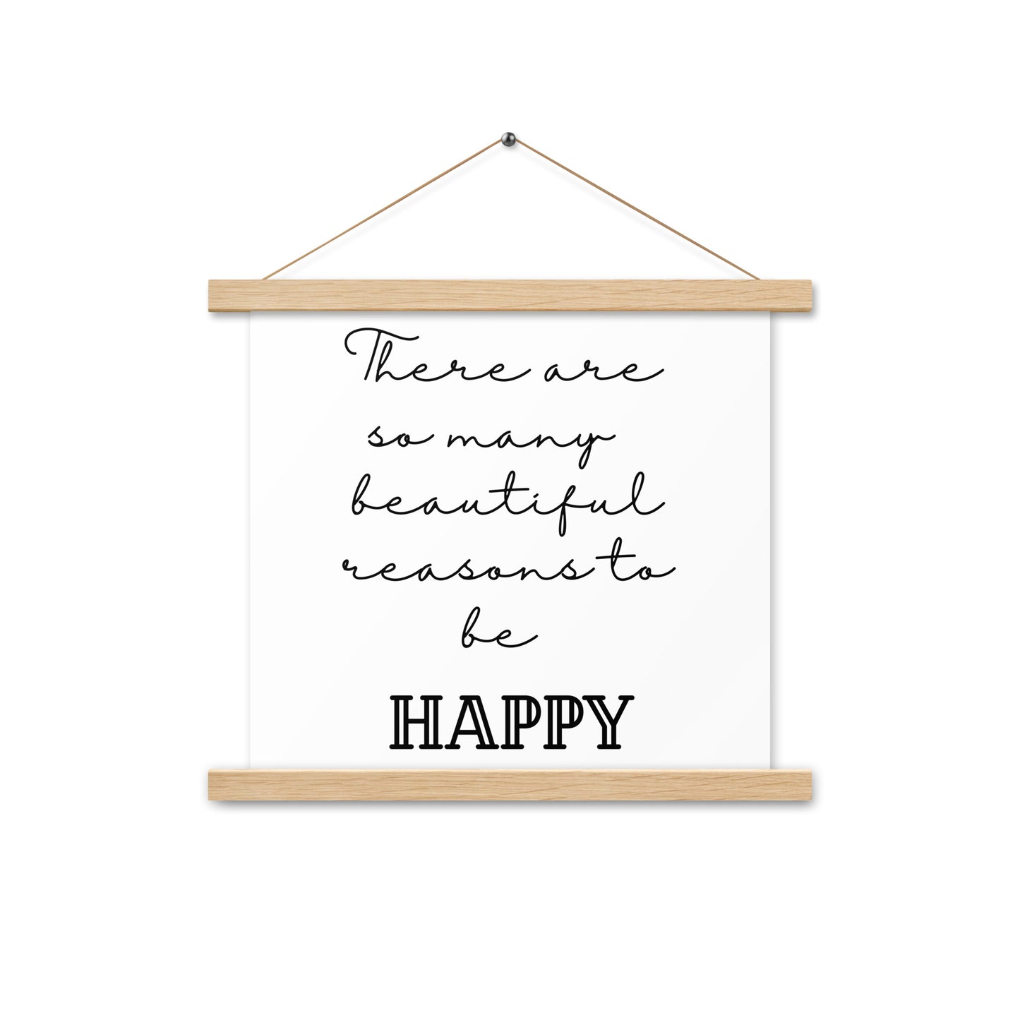 Hängeposter: There are so many beautiful reasons to be happy