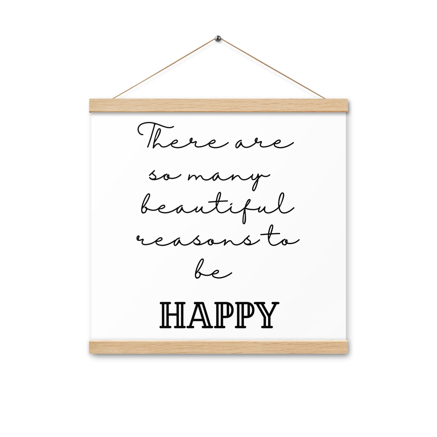 Hängeposter: There are so many beautiful reasons to be happy