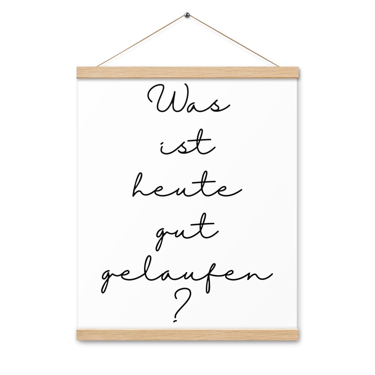 Hängeposter: Was ist heute gut gelaufen?