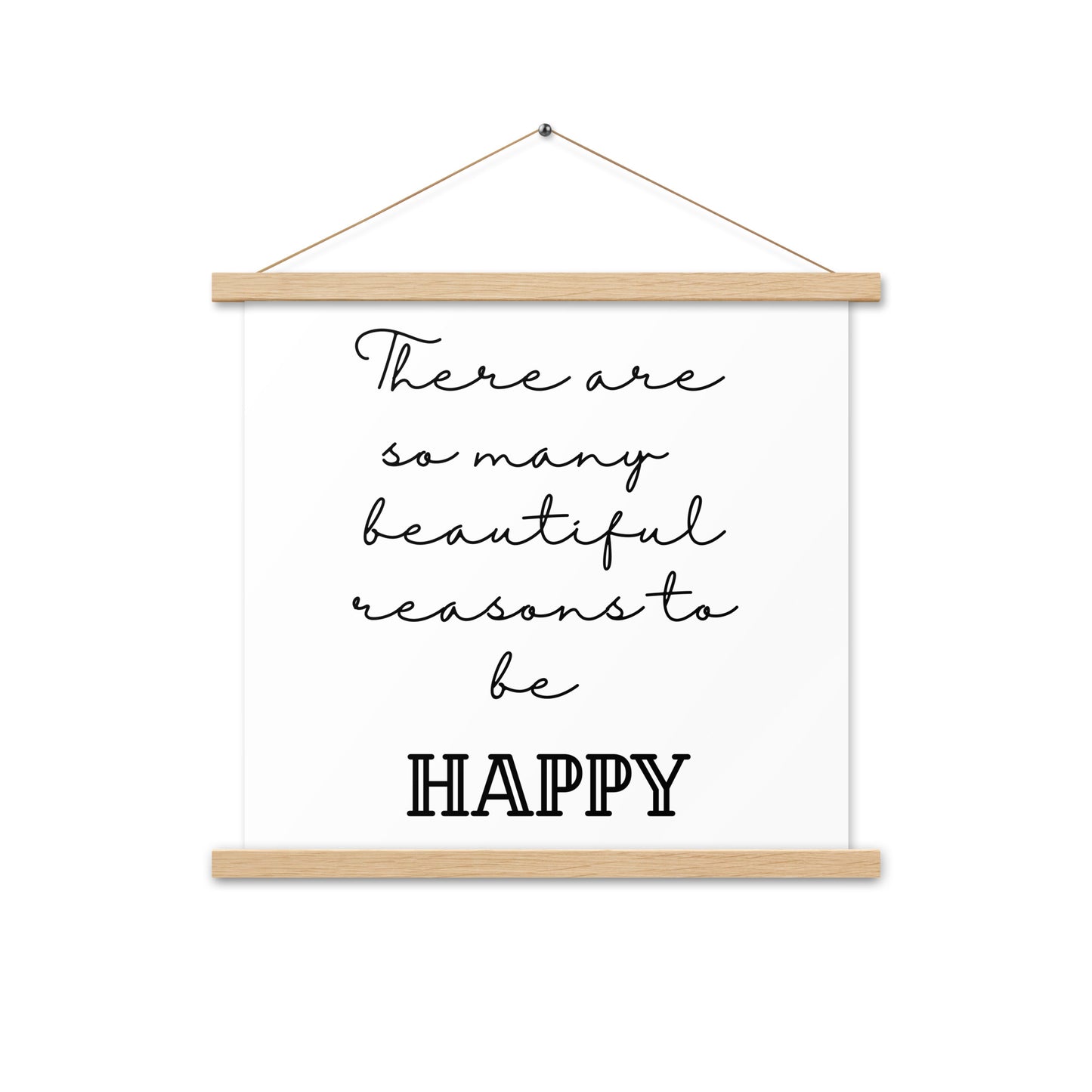 Hängeposter: There are so many beautiful reasons to be happy