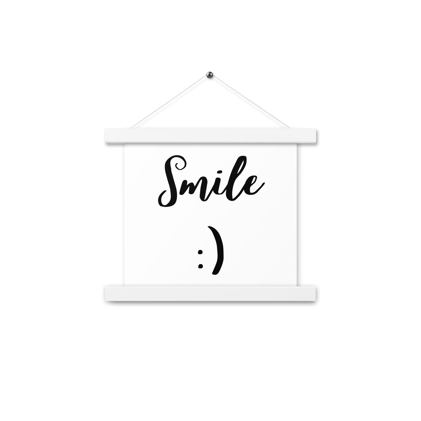 Hängeposter: Smile :)