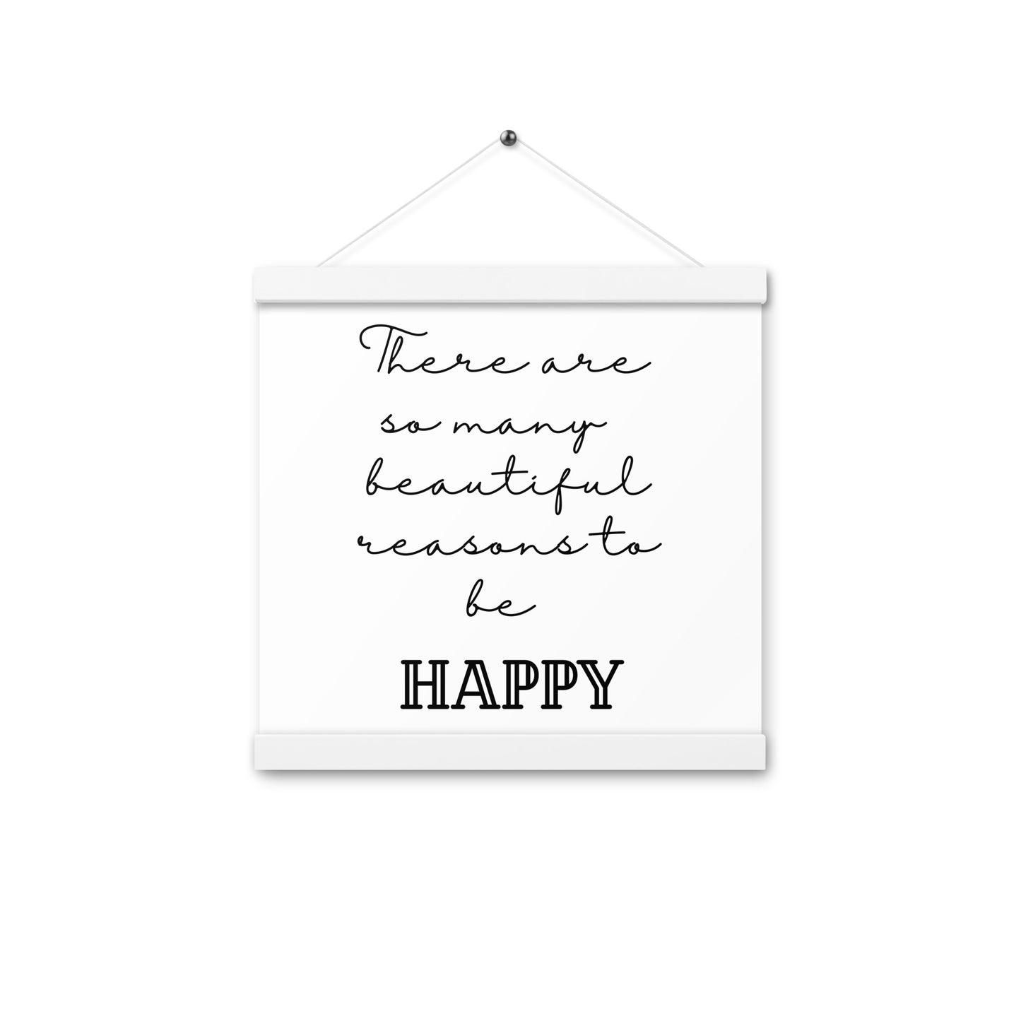 Hängeposter: There are so many beautiful reasons to be happy