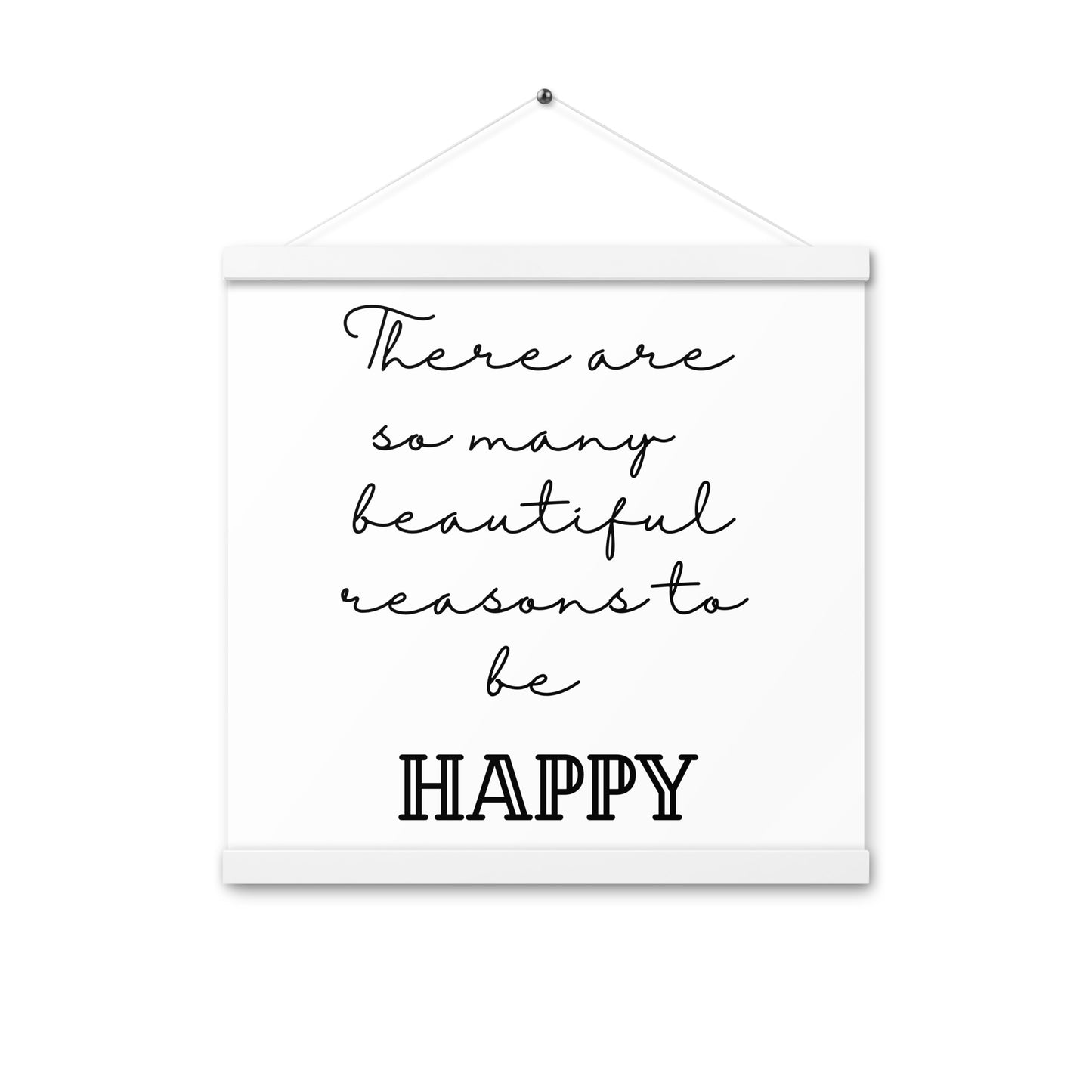 Hängeposter: There are so many beautiful reasons to be happy