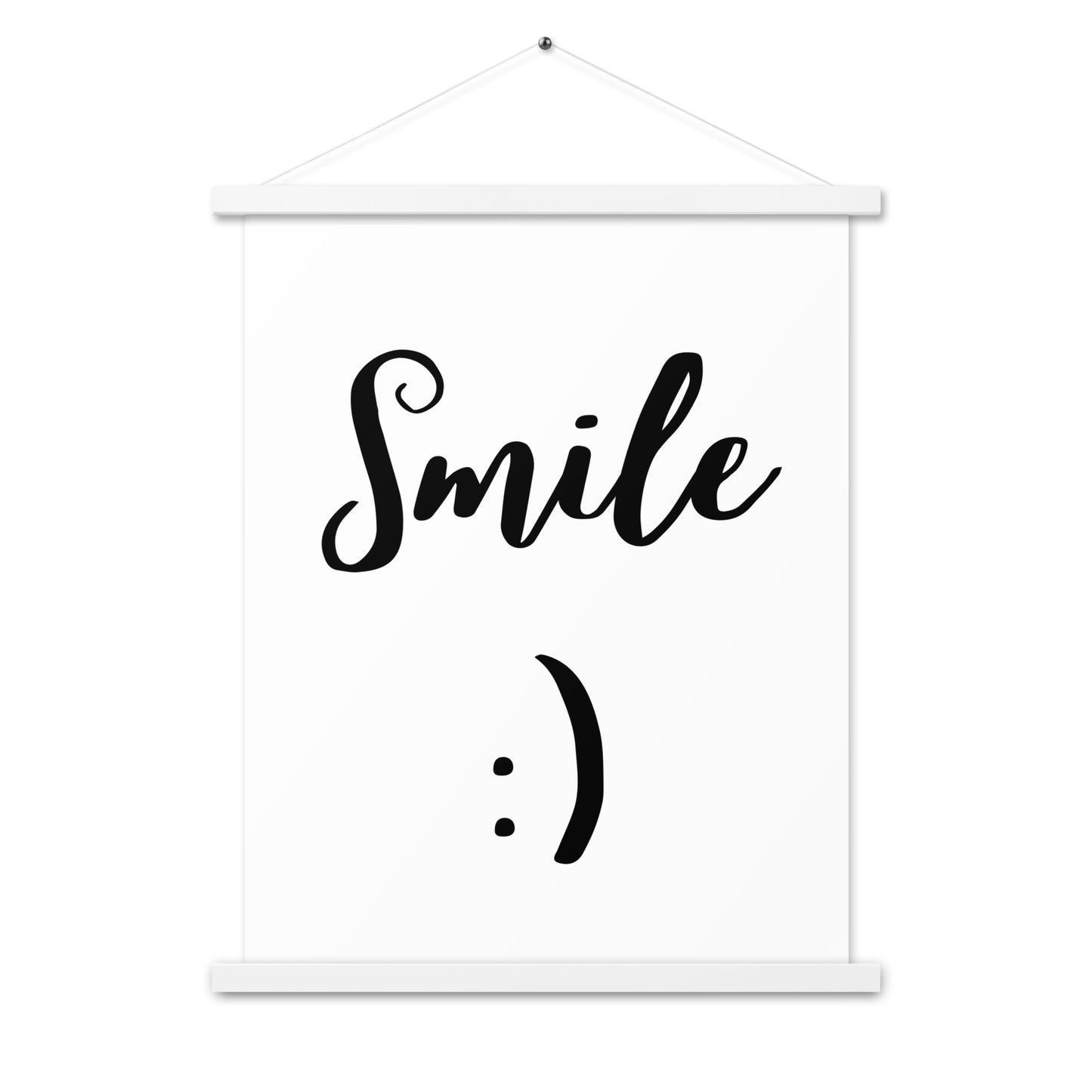 Hängeposter: Smile :)