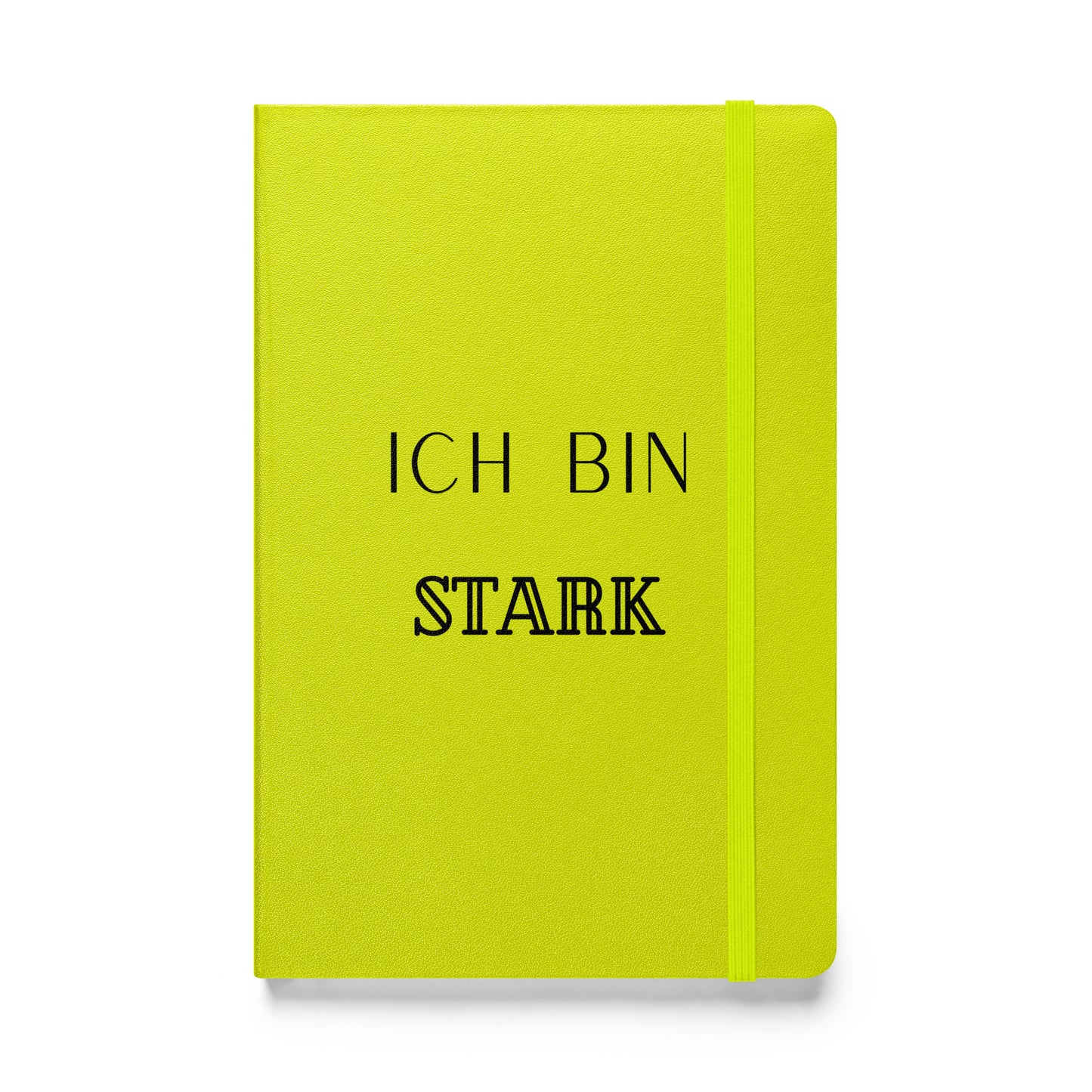 Hardcover Notizbuch: Ich bin stark