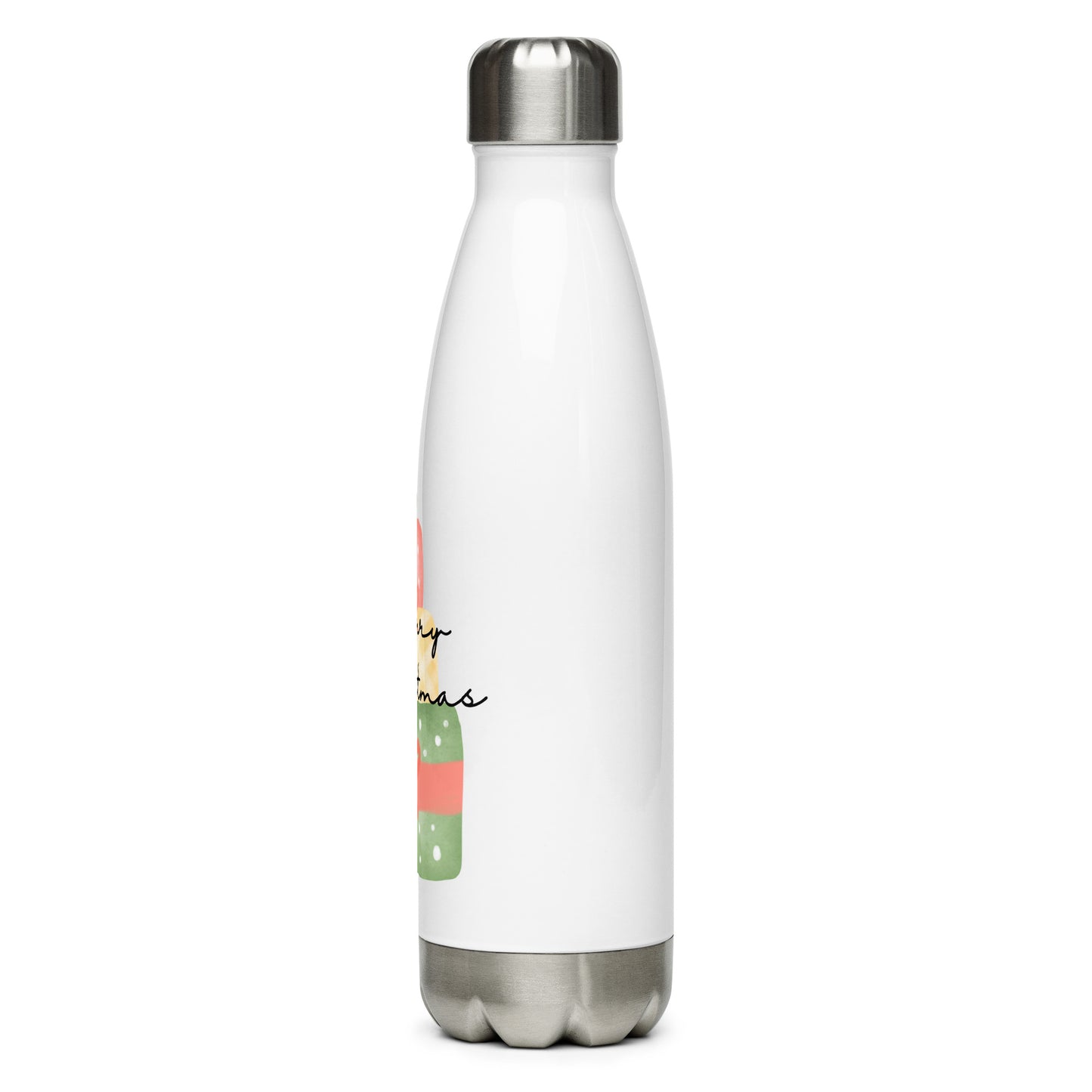 Edelstahl Trinkflasche: Merry Christmas